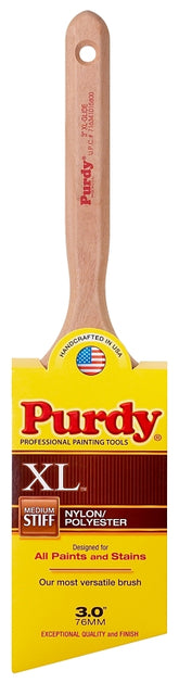 Purdy XL Glide 152330 Trim Brush, Nylon/Polyester Bristle, Fluted Handle